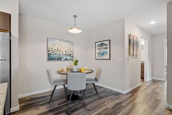 Designated dining area